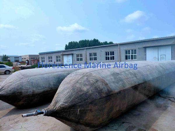 Heavy Duty Ship And Boat Launching Lifting Salvage Marine Rubber Airbag