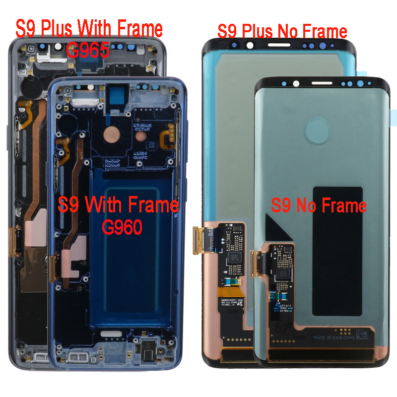 Buy cheap AMOLED LCD Touch Screen Display Digitizer for  Galaxy S9 G960 S9Plus G965 G960F G965F product