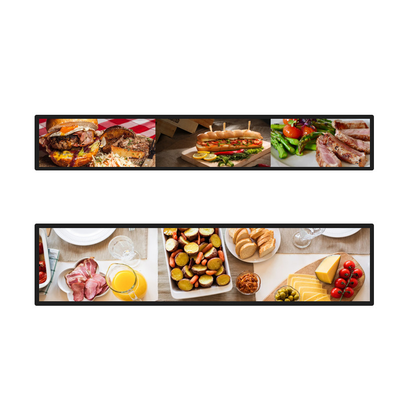 Buy cheap 1920x1920 22 Inch Stretched Bar LCD Display For Supermarket product