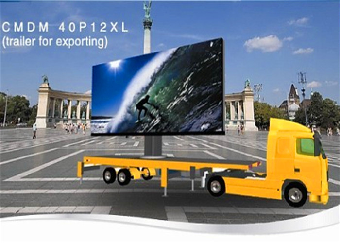 Buy cheap Outdoor Full Color HD Video Mobile Truck Mounted LED Screen 27777 Pixels product