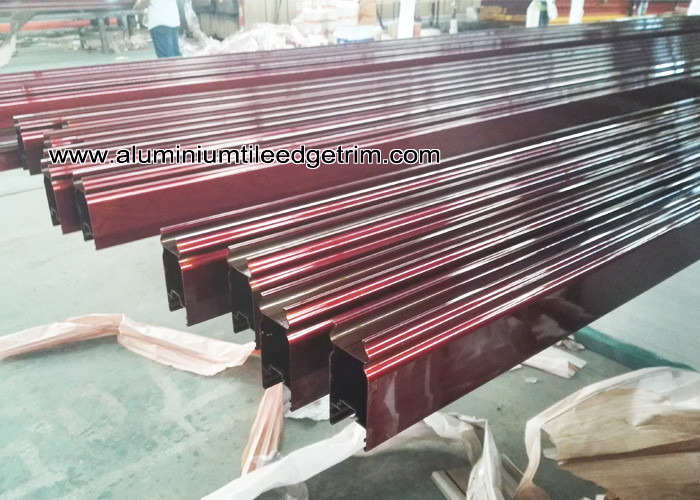 Buy cheap Custom Extruded Aluminium Sliding Door Track Extrusions /  Section product