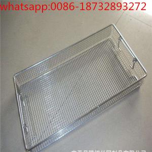 Buy cheap 304 stainless steel wire mesh basket stainless steel micron mesh disinfection basket product