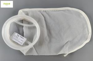 Buy cheap Food Grade 25 Micron Polyester Mesh Filter Bag With Sewing Thread product