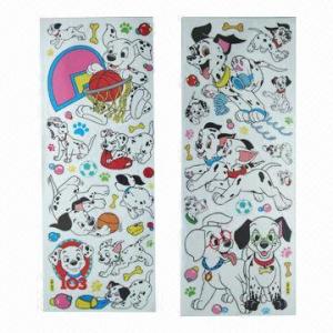 Buy cheap Cartoon Wall Stickers in Various Designs, Eco-friendly and Nontoxic, Used for Baby Room Decoration product