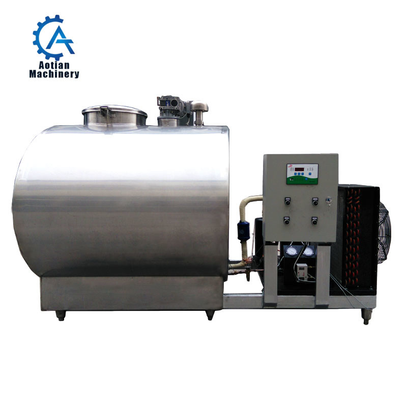 Buy cheap Paper Mill For Sale 1500 Liters SS304 Refrigerated Milk Cooling Storage Tank product