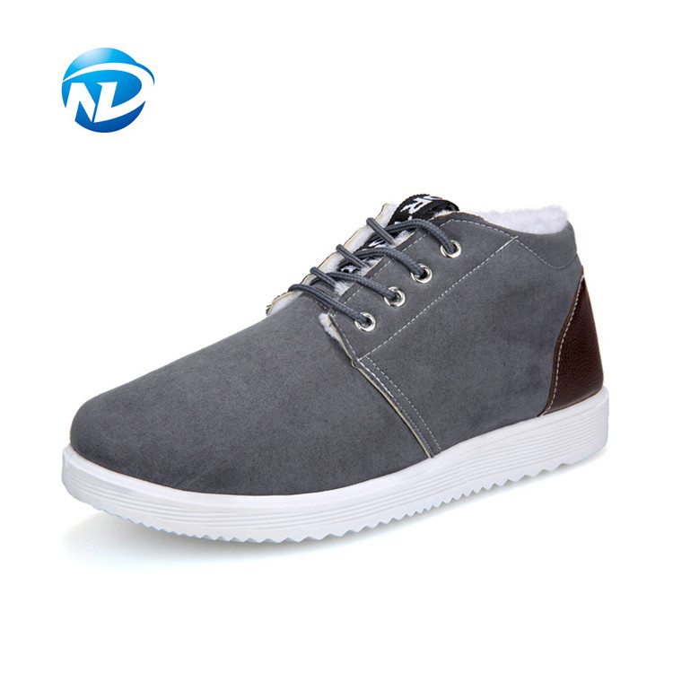 China Lace-up Suede Shoes PVC Outsole Winter Shoes For Men Good Quality Factory Price Men Shoes on sale