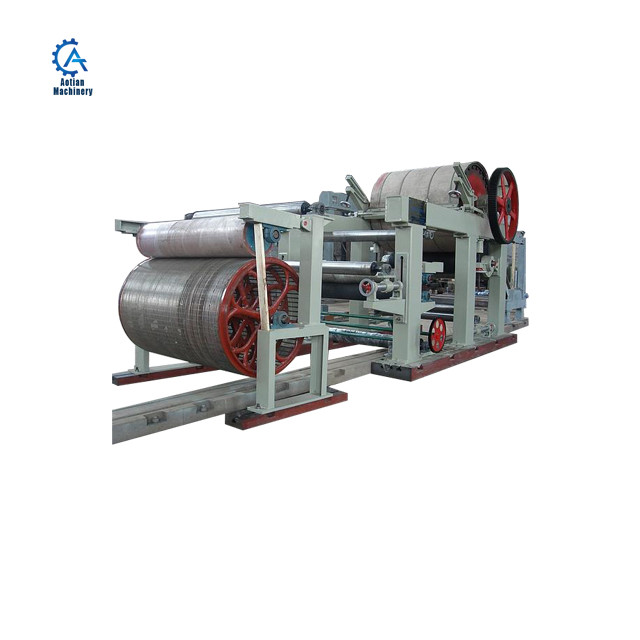 Buy cheap 3200mm Waste pulp paper recycle machine toilet paper machine   product