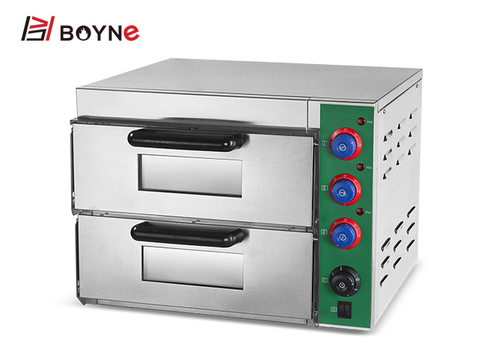 Buy cheap 2 Decks Home Kitchen Toaster Mini Pizza Oven Electric Bread Maker 3KW For Bakery With Viewing Window product
