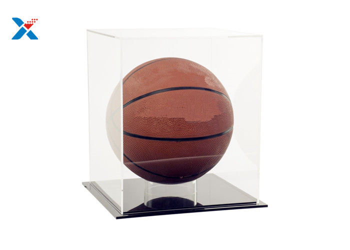 Buy cheap Recyclable Clear Acrylic Display Case For Basketball Baseball Football Soccer product