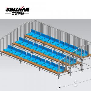 Buy cheap Dismountable Portable Tadium Bleacher Seating Injection Molding Plastic product