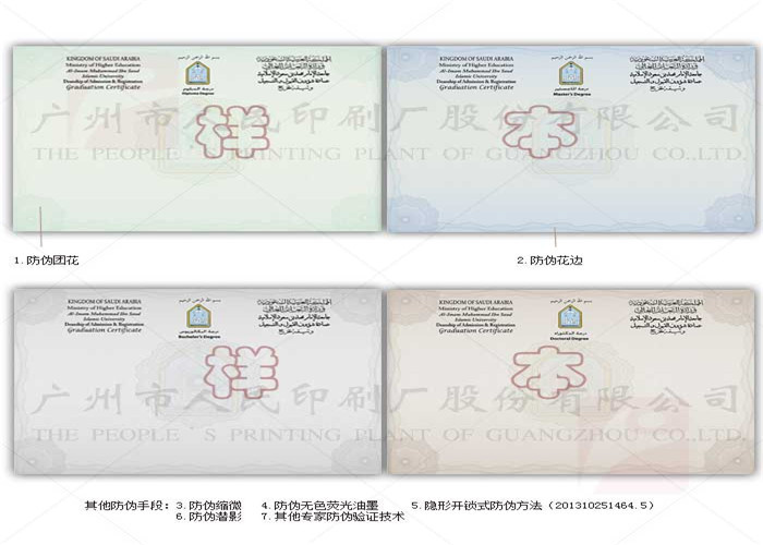 Buy cheap Watermarked Paper Diploma Certificate Printing Security Thread With Multicolor Printed product