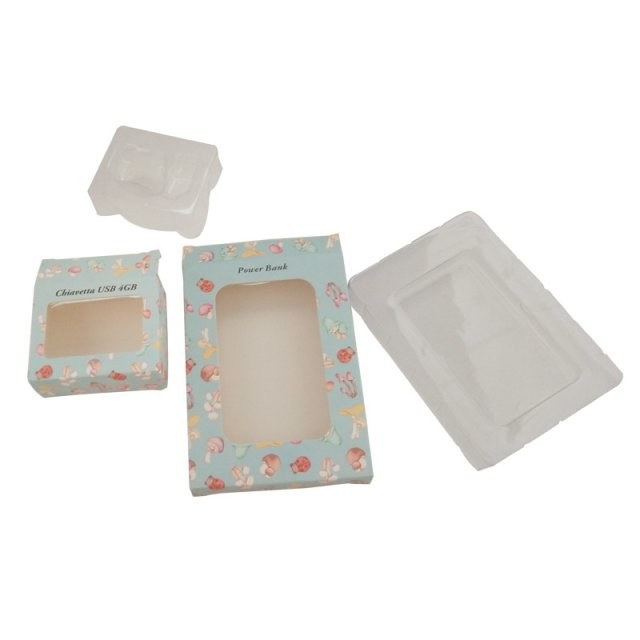 Buy cheap Foldable Customized Card Board Packaging Box Clear PVC Window Paper With Blister Inside product