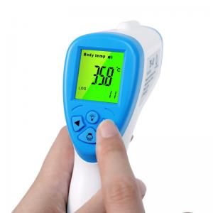 Buy cheap LCD Electronic Digital Thermometer , Non Contact Digital Thermometer 1-15cm Distance product