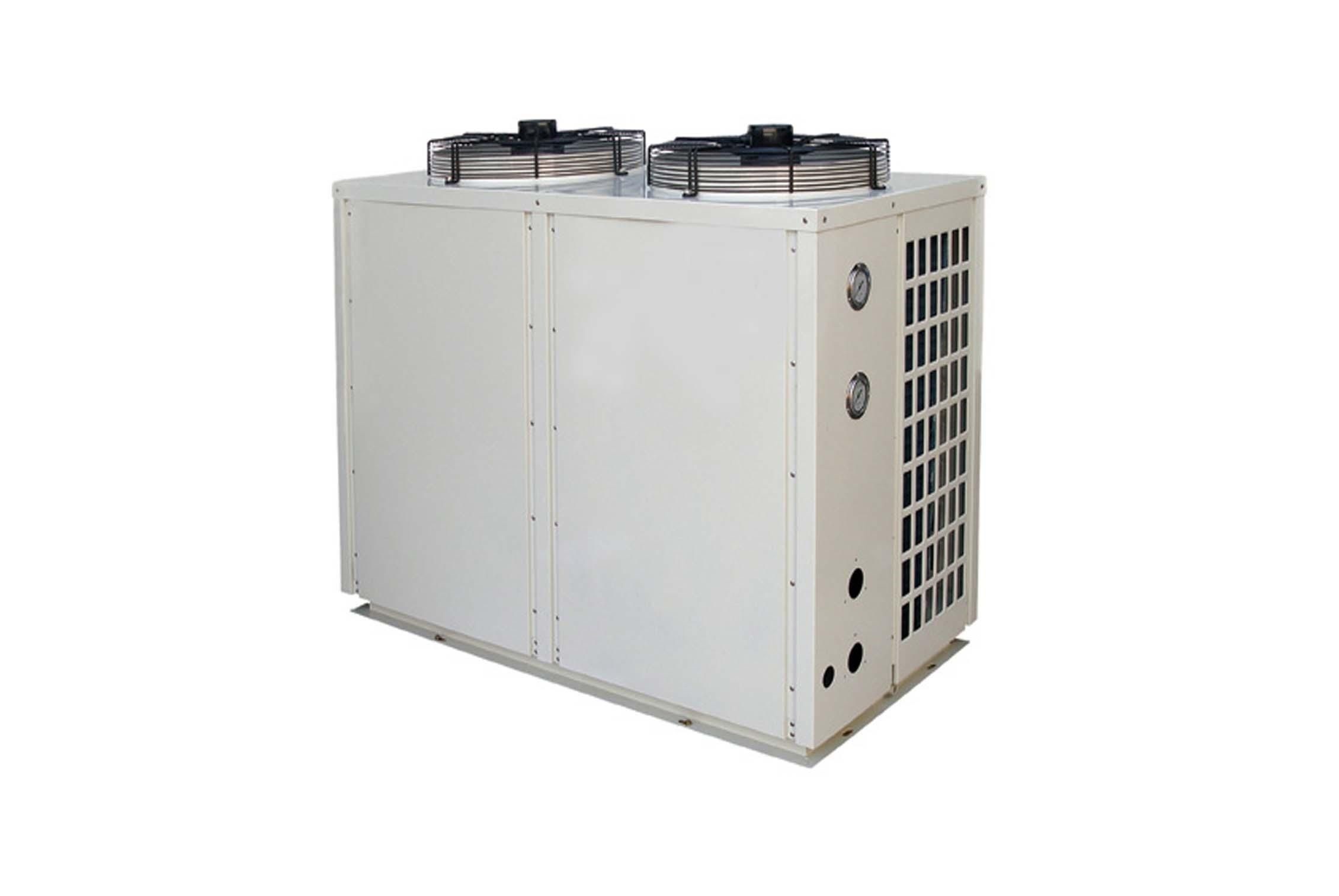 Buy cheap 52Kw R410A Low Temperature Variable Frequency Cascade Heat Pump For Slaughterhouse product