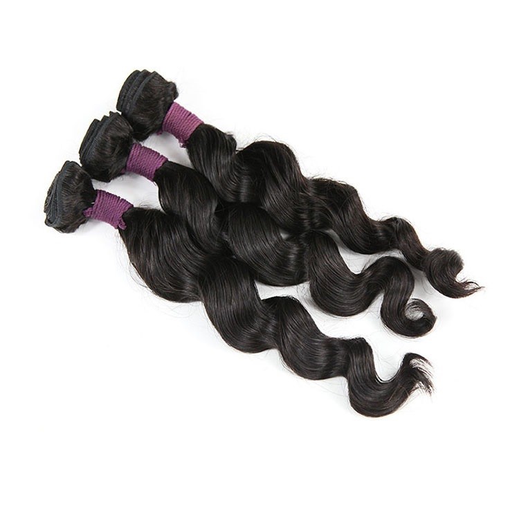 Buy cheap Brazilian Loose Wave Virgin Human Hair Bundles Kinky Curly Grade 8A Weave  product