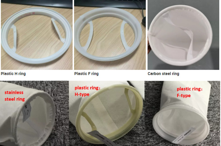 Buy cheap Plastic Ring Welded Liquid Filter Bag PP / PE / Nylon Mesh 100 Micron product