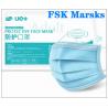 Buy cheap Non Woven Disposable Medical Mask Blue Surgical Mouth Mask 3 Layer For Hospital from wholesalers