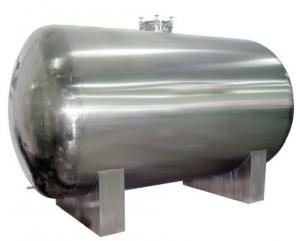 Buy cheap High Capacity SS 304 Natural Gas Pressurized Water Tank Water System Pressure Tank from wholesalers