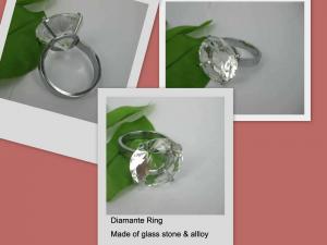 Buy cheap Big Diamante Ring (YWTP090603-17) product