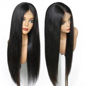 Buy cheap 100% Brazilian Human Hair Lace Front Human Hair Wigs With Baby Hair Straight product
