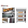 Buy cheap Floor type Commercial 3 Deck 6 Trays Gas Bakery Oven Digital Control Stainless from wholesalers