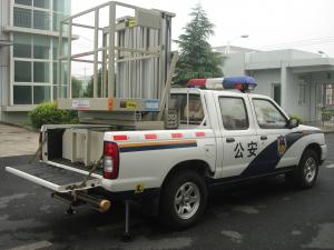 Buy cheap Truck Mounted Boom Lift , Vertical Double Mast Hydraulic Elevating Platform product