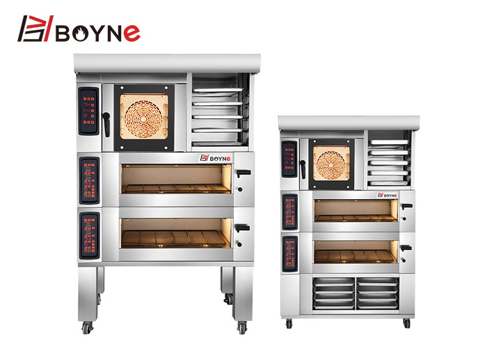 Buy cheap 19kw PID Control Combination Bread Bakery Oven With Cabinet from wholesalers