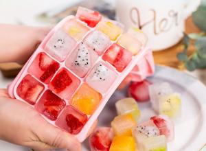 Buy cheap Food Grade Silicone Rubber Ice Cube Trays With Silicone Cover Easy Release product