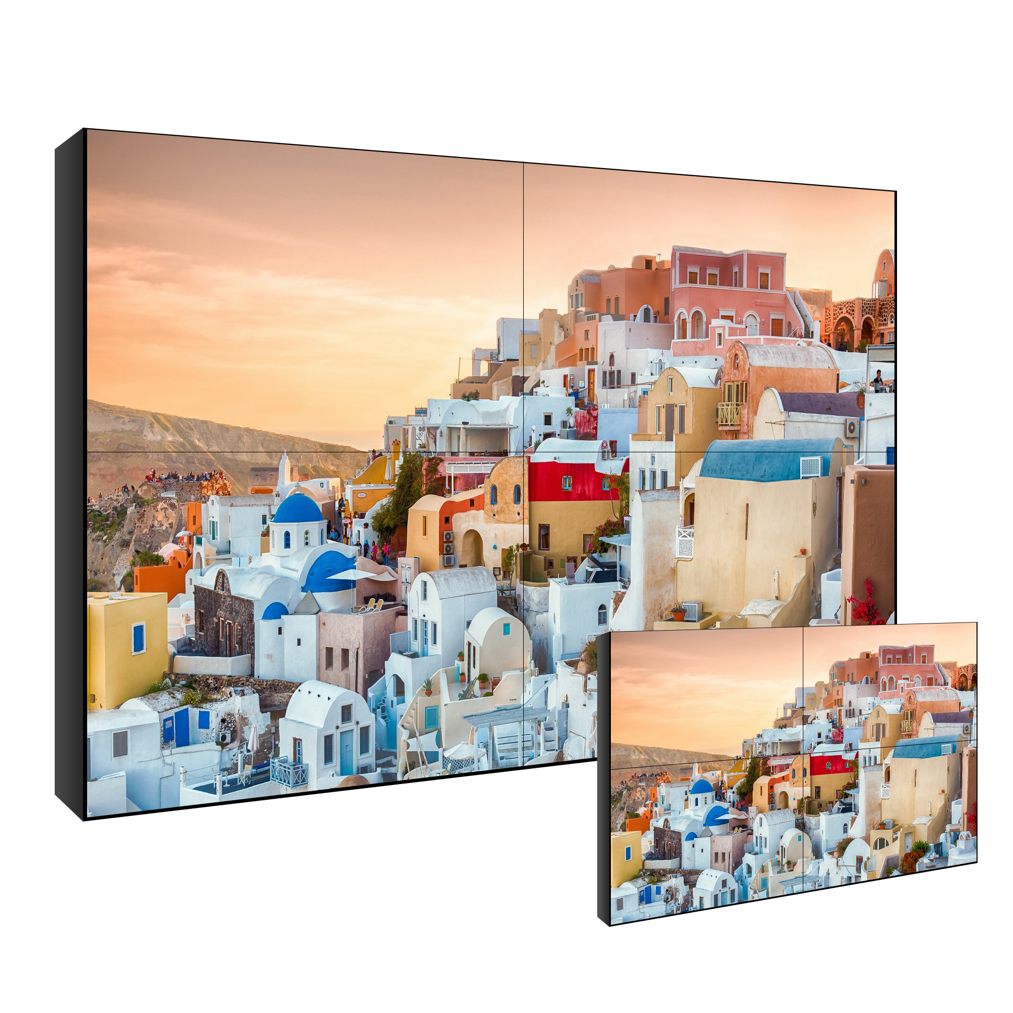 Buy cheap Full Color LG HD 4K Video Wall Display LTI460HN09 Bezel 3.5MM product