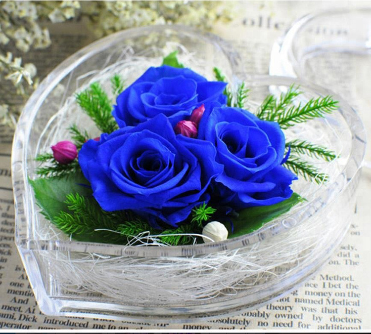 Buy cheap Transparent Acrylic Storage Box Flower Container Gift Luxury Packaging Heart Shaped product
