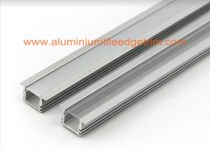 Buy cheap Matt Silver Aluminum Square Tubing , LED Profile Aluminium Channel For Led Strip Lighting  product
