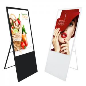 Buy cheap Portable Digital Poster Screen Stand Alone / Android Version Remote Control product