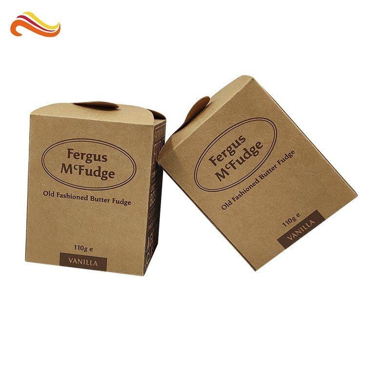 Buy cheap Offset Printing Ivory Board Kraft Paper Box For Handmade Fudge product