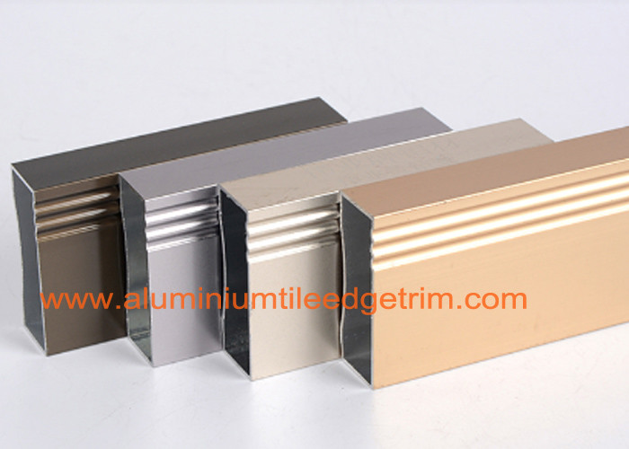 Buy cheap Anodized 6063 - T5 Aluminum Extrusion Profiles Rectangular Hollow Shaped product
