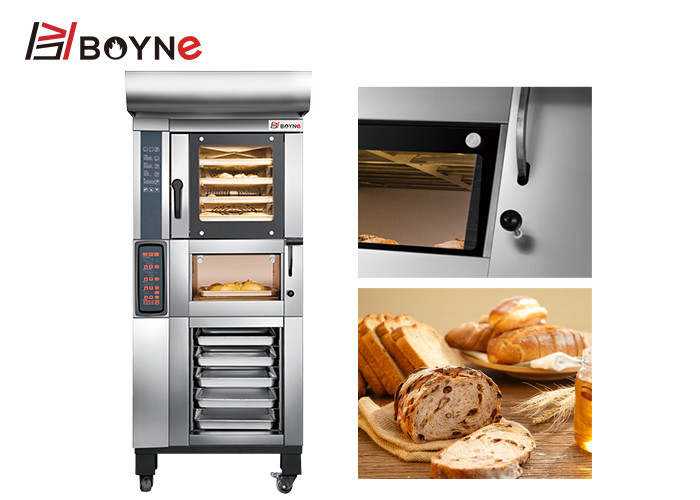 Buy cheap Four Trays Electric Convection Bakery Oven With Single Layer Bread Cabinet product
