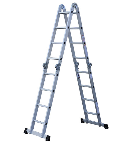 Buy cheap Multifunctional Aluminium Alloy Ladder 4 X 4  Steps EN131 Approved product