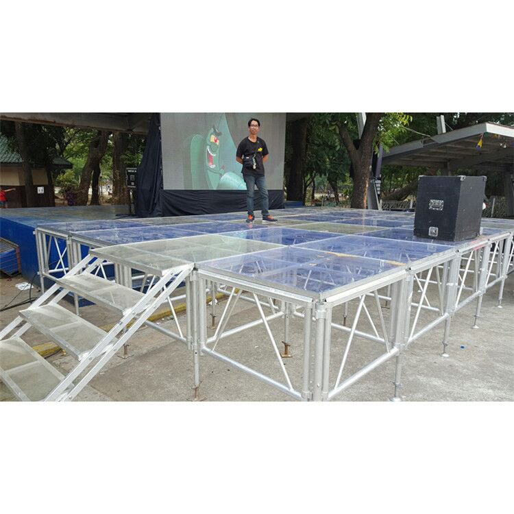 Buy cheap Water Proof Anti Slip Glass Stage Outdoor Indoor Acrylic Stage Platform product