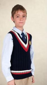 Buy cheap dark blue middle school uniform for juniors , Children's school clothes product