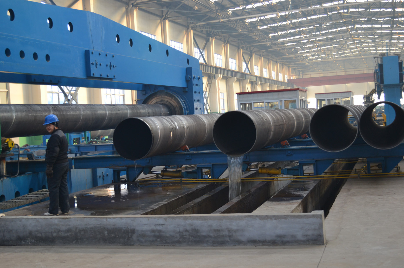 Buy cheap API5L X52 38'' SSAW Steel Pipe for Pipeline Transmission/ASTM A53 Grade B spiral welded pipe/ galvanized steel pipe product