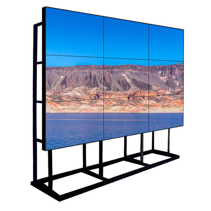 Buy cheap Narrow Bezel Lcd Seamless Video Wall Lcd Advertising Display Stand product