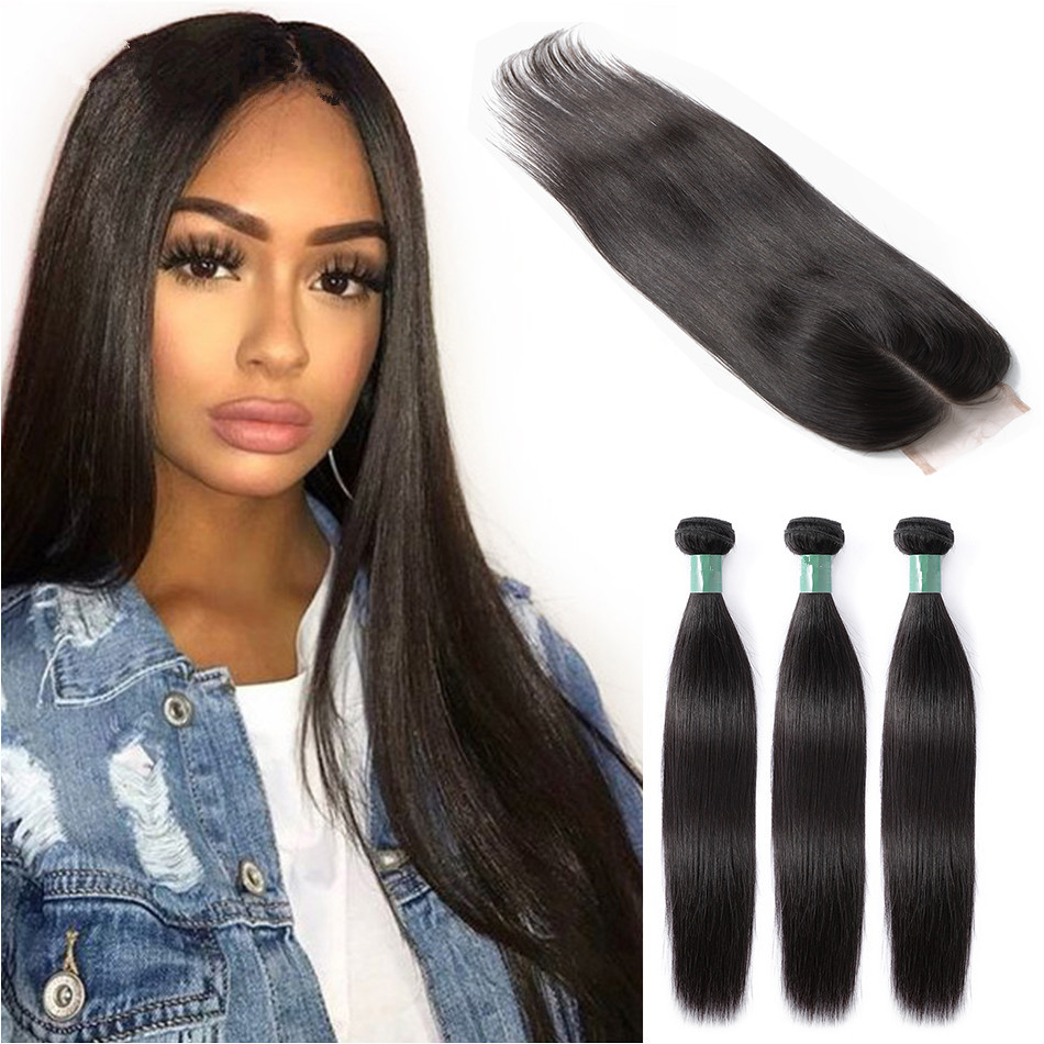 Buy cheap Yetta Silky Straight 8A Unprocessed Virgin Hair With Baby Hair Natural Color product
