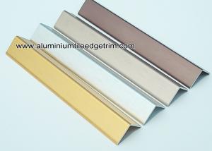 Buy cheap Decorative Drywall Aluminum Corner Guards With Brushed Effect 1.5mm Thickness product