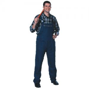 Buy cheap Dark blue Bib Overall Flame retardant workwear Pants with brass zipper product