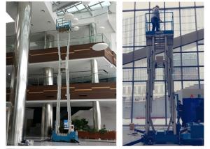 Buy cheap 16m Multi Mast Mobile Elevating Work Platform Vertical Mast Lift For Single Man product
