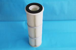 Buy cheap Toray Polyester Gas Filter Cartridge High - Wearing Feature Chemical Resistance product