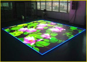 Buy cheap Rental Illuminated Floor LED Screen Aluminum SMD P7.2 High Definition Video product