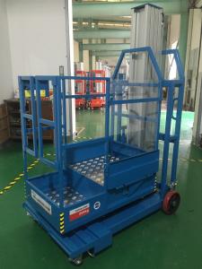 Buy cheap 2.8m Mast Type Electric Order Picker , Semi - Electric Mobile Stock Picker product
