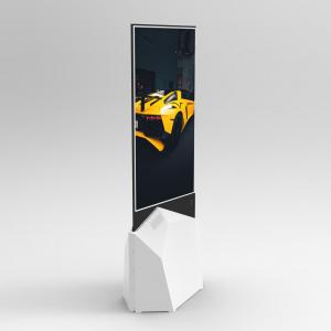 Buy cheap 1.98cm Thickness Indoor Digital Signage With Dual Screen Aluminum Alloy Frame product