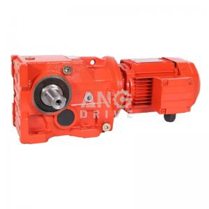 Buy cheap Three Single Phase AC Gearmotor Right Angle Gearbox Bevel Helical Gear Motor product