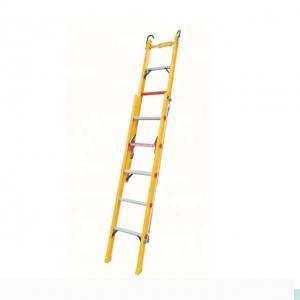 Buy cheap 12m 15m Safety Fiberglass Step Ladder With EN 131 Certificated Multipurpose product